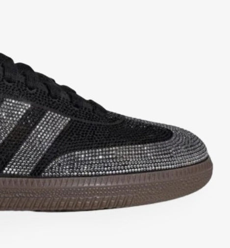 Rhinestone Black Silver